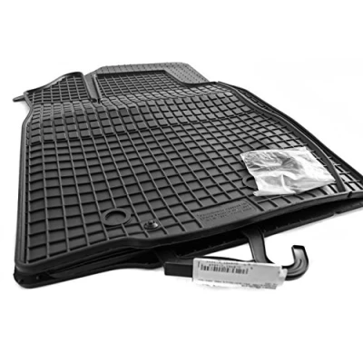 Abbildung von PETEX Gummimatten passend für Sandero ab 07/2008 10/2012 / Stepway 10/2009 II 11/2012 Fußmatten schwarz 4 teilig