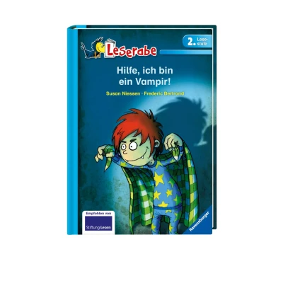 Abbildung von Hilfe, ich bin ein Vampir! Leserabe 2. Klasse Erstlesebuch für Kinder ab 7 Jahren: Mit Leserätsel (Leserabe Lesestufe)