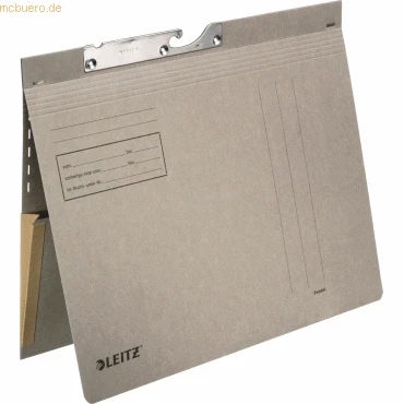 Abbildung von 50 x Leitz Pendelhefter Combi A4 grau