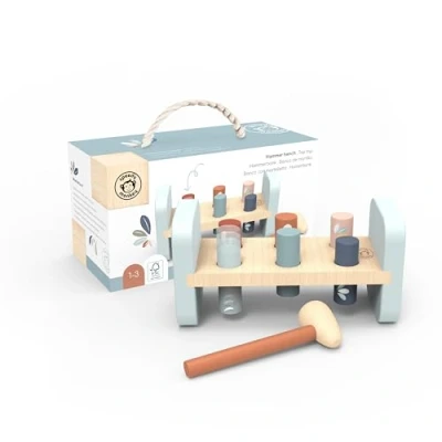 Abbildung von speedy monkey Klopfbank Hammerbank, aus Holz, FSC® schützt Wald weltweit