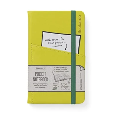 Abbildung von IF Bookaroo Notizbuch, A6, Chartreuse