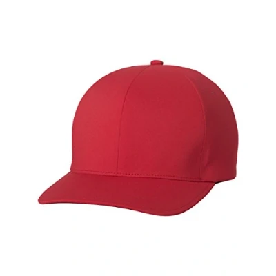 Abbildung von Flexfit Herren Delta Seamless Cap Hut, Rot/Ausflug, einfarbig (Getaway Solids), S/M