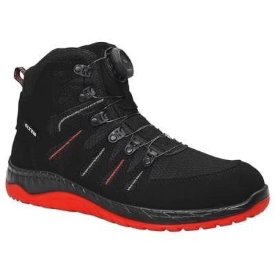 Abbildung von ELTEN MADDOX BOA® black red Mid ESD S3S Sicherheitsstiefel