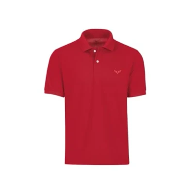 Abbildung von Trigema Herren 627601 Poloshirt, Rot (kirsch), L