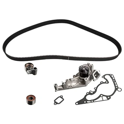 Abbildung von FEBI BILSTEIN 173342 Wasserpumpe + Zahnriemensatz mit 211 34mm trapezförmigen Zahnprofil Metall LEXUS: LS III, SC II Cabrio, GS III