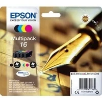 Abbildung von Multi pack! Epson 16 BK C M Y tintenpatrone 14,7ml C13T16264012 original