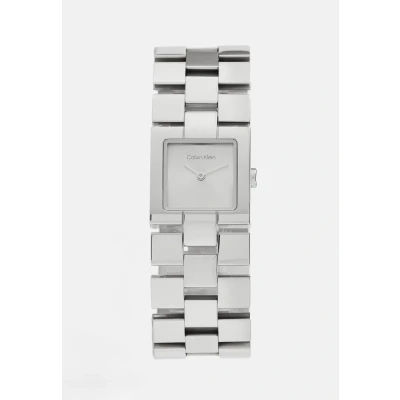 Abbildung von Calvin Klein Meridian Uhr silvercoloured, Damen, Größe: One Size, Silver coloured