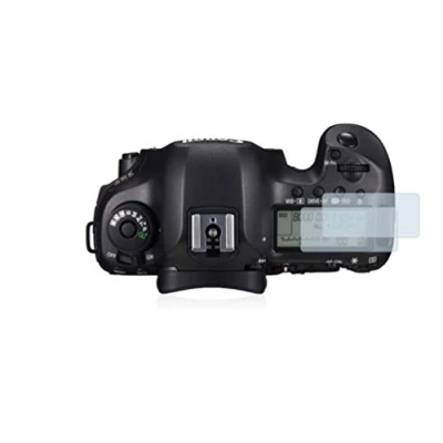 Abbildung von BROTECT 2 Stück Full Cover Schutzfolie für Canon EOS 5DS (Schulterdisplay) Screen Displayschutz Folie [3D Curved, Kristall Klar]