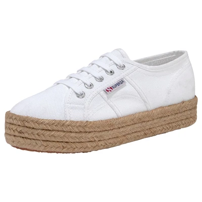 Abbildung von Superga 2730 Cotropew Espadrille, Damen, Größe: 37, White Schuhe