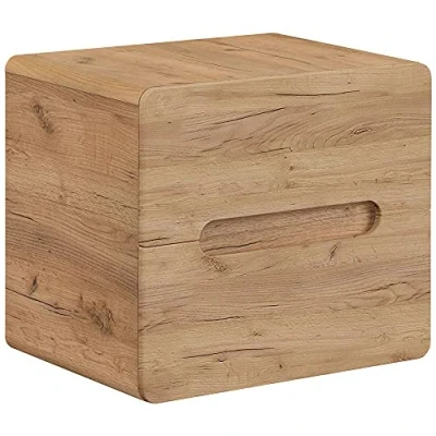 Abbildung von Lomadox Waschbeckenschrank LUTON 56 CRAFT Wotan Eiche Nb.. Nb. 2 Softclose Schubkästen 60/53/46 cm