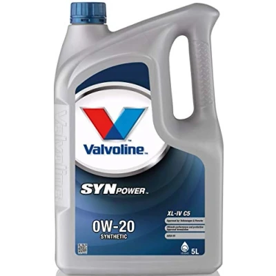 Abbildung von Valvoline Synpower XL IV C5 0W 20 5l Motoröl 882861 AUDI: A5 B9 Sportback, Q5, VOLKSWAGEN: Golf VIII Schrägheck, SEAT: Arona