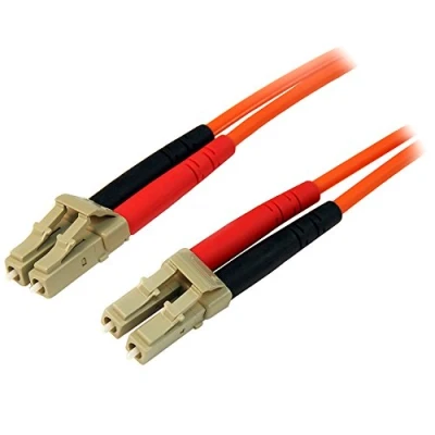 Abbildung von StarTech.com 2 m Multimode 50/125 Duplex Glasfaser (LWL) Patchkabel LC/LC