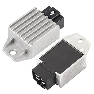Abbildung von 12 V Universal Gleichrichter mit Spannungsregler, 4 polig, für Scooter, Moped, ATV, Gokarts Buggie GY6, 50 cc bis 150