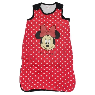 Abbildung von Disney Minnie Mouse Babyschlafsack Baumwoll Schlafsack für Babys, Ärmellos, 70 cm Länge