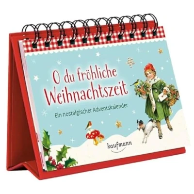 Abbildung von O du fröhliche Weihnachtszeit: Ein nostalgischer Adventskalender: Adventskalender zum Aufstellen (Adventskalender für Erwachsene: Aufstell Buch)