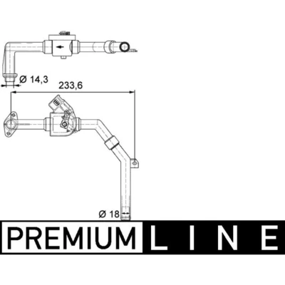 Abbildung von MAHLE ORIGINAL CV 9 000P Kühlmittelregelventil