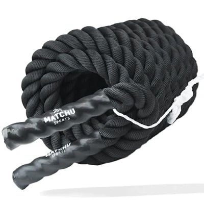 Abbildung von Battle Rope 9 Meter Trainingsseil Fitness Seil Schwungseil