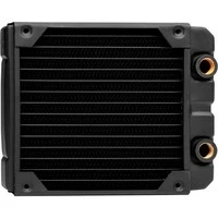 Abbildung von Corsair Hydro X Series, XR5 140 mm Radiator (Einzelne Lüfterbefestigungen, Einfache Installation, Hochwertige Polyurethan Beschichtung, Integrierte Schraubenführungen) Schwarz