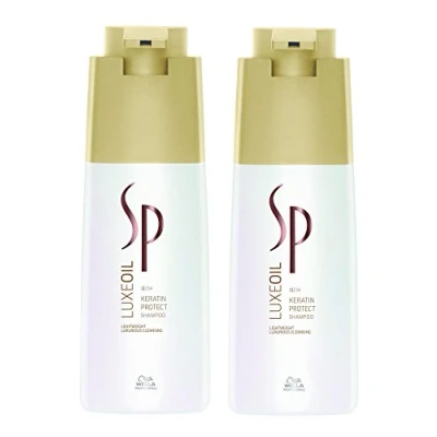 Abbildung von Wella 2x SP System Professional Care Luxe Oil Keratin Protect Shampoo 1000 Ml