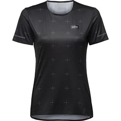 Abbildung von Gore Wear Tshirt print, Damen, Größe: 40, Schwarz