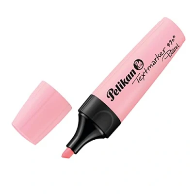 Abbildung von Pelikan 817356 Textmarker 490® Pastell, Hellrosa, 10 Stück in Faltschachtel