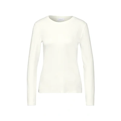Abbildung von Street One Studio Langarmshirt, Damen, Größe: 36, Weiß