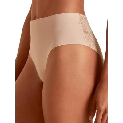 Abbildung von CALIDA Natural Skin Lace Midi Slip Damen, Cradle to Zertifiziert