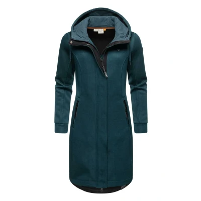 Abbildung von Ragwear Letti Kurzmantel, Damen, Größe: XS, Petrol