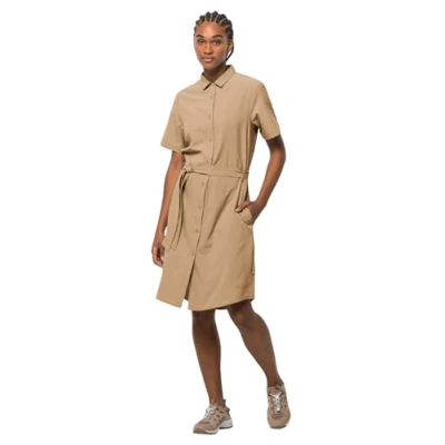 Abbildung von Jack Wolfskin Holiday Freizeitkleid, Damen, Größe: XS, Sand storm