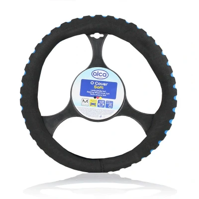 Abbildung von ALCA SOFT 596400 Lenkradbezug Blau 37 39 PVC