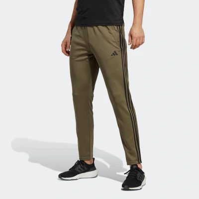 Abbildung von adidas Performance Train Essentials 3STRIPES Joggers Jogginghose, Herren, Größe: Small, Olive strata/black