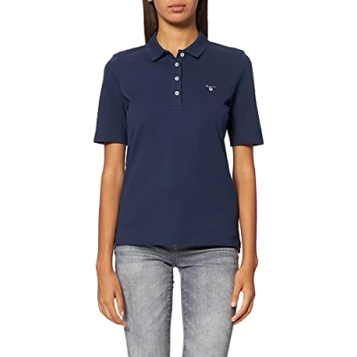 Abbildung von GANT Original Poloshirt, Damen, Größe: XS, Evening blue