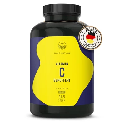 Abbildung von Vitamin C gepuffert