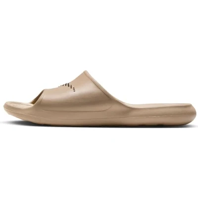 Abbildung von Nike Sportswear Victori ONE Slide Badesandale, Herren, Größe: 38.5, Khaki/black Kunststoff