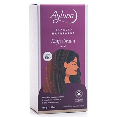 Abbildung von Ayluna Haarfarbe Nr.80 Kaffeebraun 100g