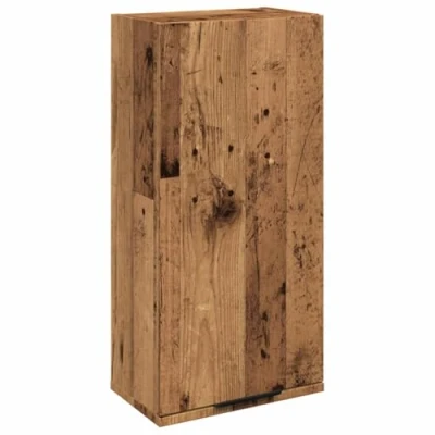 Abbildung von vidaXL Wand Badschrank, Badezimmerschrank Wandmontage Platzsparend, Badezimmer Wandschrank Hängeschrank, Badmöbel Badezimmermöbel, Artisan Eiche