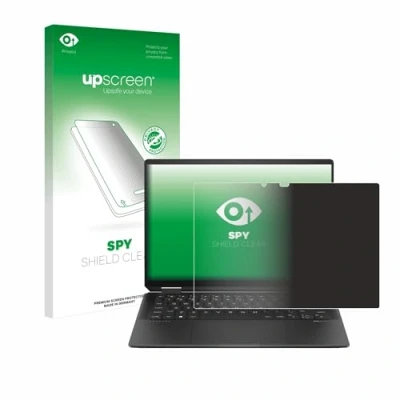 Abbildung von upscreen Anti Spy Blickschutzfolie für HP Spectre x360 (14 e) 2024 Privacy Screen Displayschutz Folie [Sichtschutz, Blaulichtfilter]