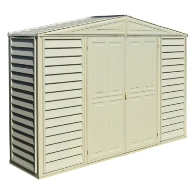 Abbildung von Kunststoffgerätehaus Duramax SidePro 2,9 m² mit Bodenrahmen (Modell 98001 10,5x3&#039;)