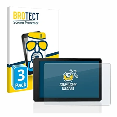 Abbildung von BROTECT Entspiegelungs Schutzglas für Garmin zumo XT2 (3 Stück) Schutz Folie Panzerfolie Glas Matt [Extrem Kratzfest 9H, Anti Reflex]