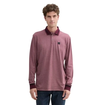 Abbildung von TOM Tailor Poloshirt, Herren, Größe: Small, Gipsy purple