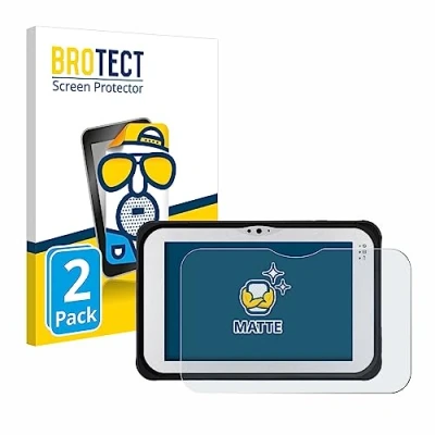 Abbildung von BROTECT Entspiegelungs Schutzfolie für Panasonic Toughpad FZ M1/ B2 (2 Stück) Matte Displayschutz Folie, Anti Fingerprint