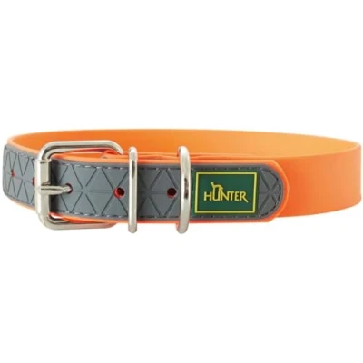 Abbildung von HUNTER CONVENIENCE Hundehalsband, Kunststoffmaterial, 60 L, neonorange