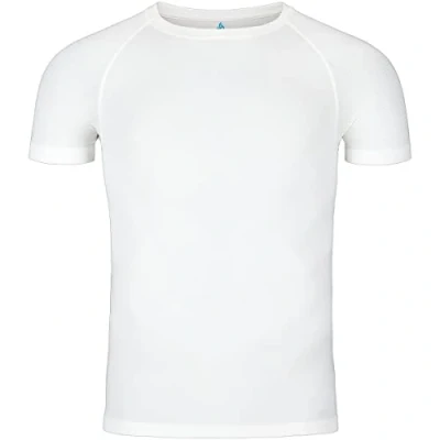 Abbildung von ODLO BL CREW NECK SS Performance Light ECO Tshirt basic, Herren, Größe: 46/48, White