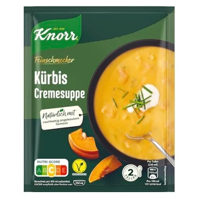Abbildung von Knorr Feinschmecker Kürbis Suppe, 1er pack (1 x 52 g)