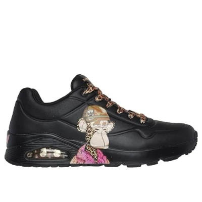 Abbildung von Skechers UNO Unisex Sneaker low black, Größe: 46, Black Schuhe