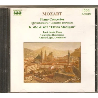 Abbildung von Mozart Klavierkonzert 20 und 21 Jando