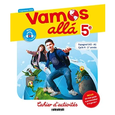 Abbildung von Vamos allá 5e LV2 Espagnol Ed.2016 Cahier d&#039;activités