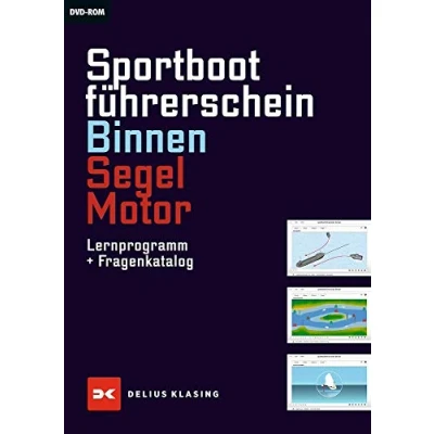 Abbildung von Sportbootführerschein Binnen Segel/Motor: Lernprogramm mit Fragenkatalog (CD ROM)