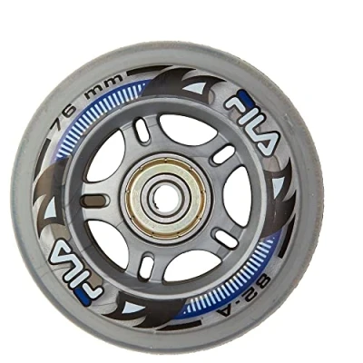 Abbildung von FILA Inlineskates Rolle WHEELS 76mm/82a 8er Pack Rollenset clear inkl. ABEC5 + 6mm Spacer