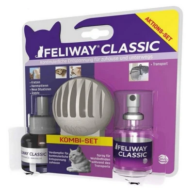 Abbildung von Feliway Katzenstreu Classic Kombi Set